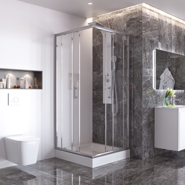 Душевой уголок Taliente 100x100 TA-10102-1CP