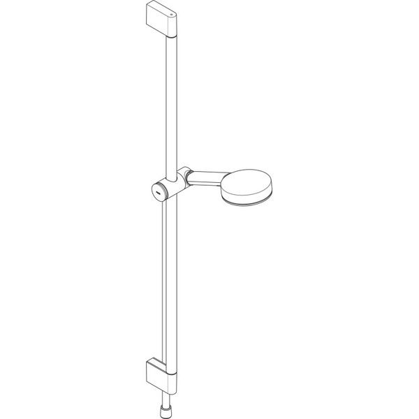 Душевой гарнитур Hansgrohe Pulsify Select 105 3jet Relaxation EcoSmart 24171670, черный матовый