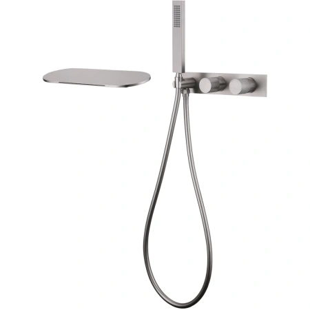 Смеситель ABBER Rund AF8731SP для ванны скрытого монтажа, сатин