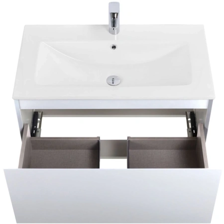 Тумба без раковины Art&Max Latina AM-Latina-800-1C-SO-BM белый матовый