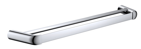 Полотенцедержатель двойной 70см. RUSH Flores FL08532B