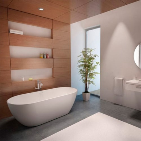 Ванна из искуственного камня Riho Bilbao (170x80) B118001105