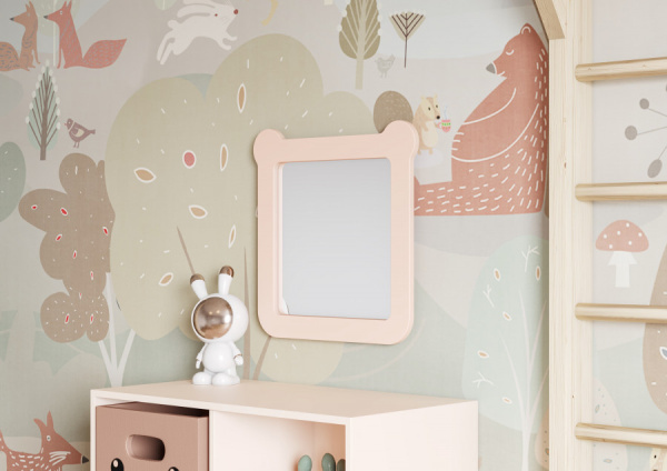 Зеркало (51х51) Aquaton Каспер Мишка 1A283402CR1E0 