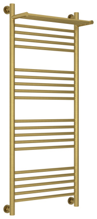 Полотенцесушитель Водяной Сунержа Богема с полкой + (120х50) Состаренная Латунь 051-0223-1250