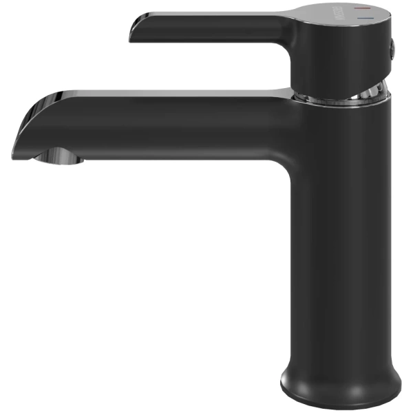 Смеситель для раковины Grossman Alba 510.K35.06.100/210 хром с черным Смеситель для раковины Grossman Alba 510.K35.06.100/210 хром с черным