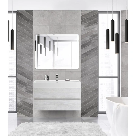 Тумба под раковину Cezares MOLVENO 46-100-2C-SO-LB Legno Bianco