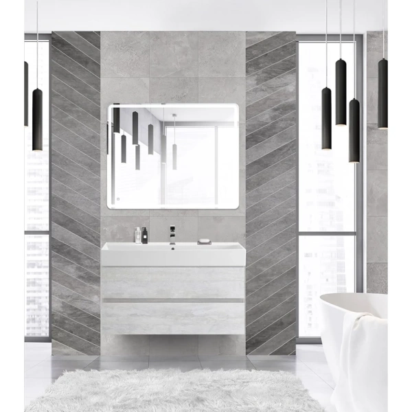 Тумба под раковину Cezares MOLVENO 46-100-2C-SO-LB Legno Bianco