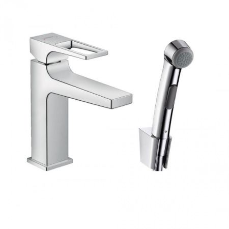 Смеситель для раковины с душем Hansgrohe Metropol 74522000