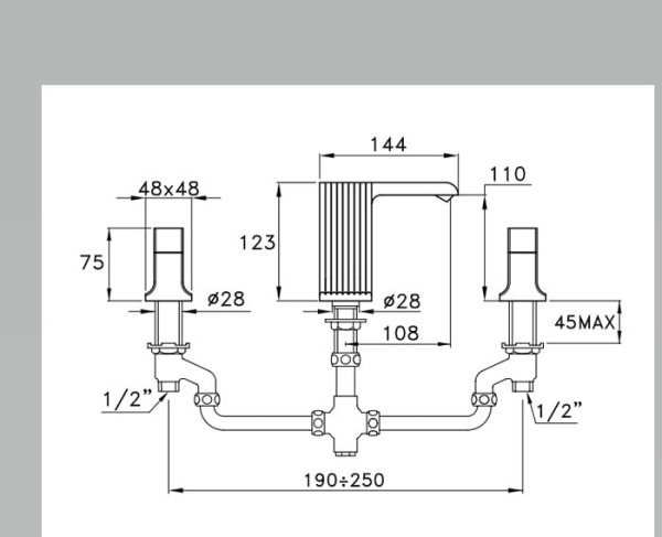 Смеситель для раковины Stella Casanova CS 00009 CR00 Смеситель для раковины Stella Casanova CS 00009 CR00