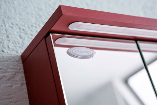 Зеркальный шкаф Kolpa-san Adele TO 70 WH, RED