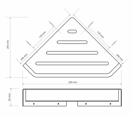 Мыльница угловая BEMETA CYTRO 146208192