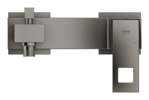 Смеситель для ванны однорычажный Grohe Eurocube 23140 AL0 (23140AL0) темный графит матовый