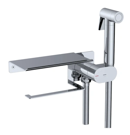 Гигиенический душ со смесителем RGW SP-221 581408221-01 хром