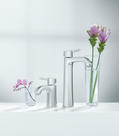 Смеситель однорычажный для раковины Grohe Grandera 23303 IG0 (23303IG0) хром/золото