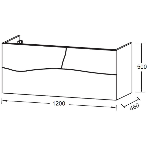 Тумба под раковину Jacob Delafon Sherwood 120 EB1834RU-P13