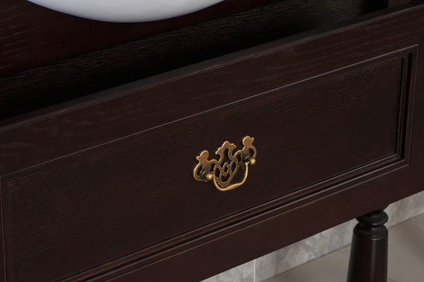 Тумба под раковину Roca America Evolution L 105 дуб тёмный шоколад ZRU9302944