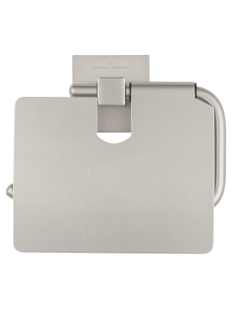 Держатель для туалетной бумаги с крышкой WONZON & WOGHAND POLO, брашированный никель WW-8926-BN