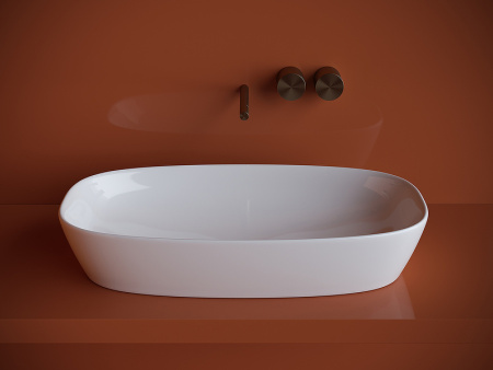 Раковина накладная (70х37,5) Ceramica Nova ELEMENT CN5040