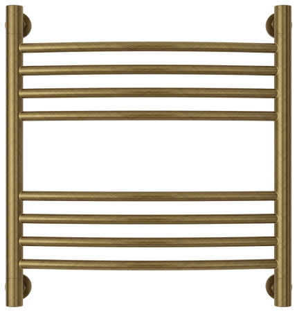 Полотенцесушитель Водяной Выгнутая Сунержа Богема + (50х50) Состаренная бронза 05-0221-5050