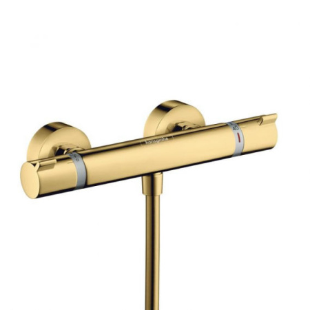 Термостат для душа Hansgrohe Ecostat Comfort 13116990 полированное золото