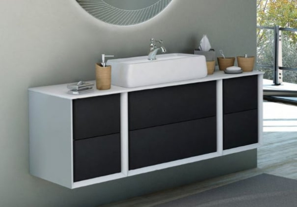 Тумба под раковину Cezares BELLAGIO 54714 Bianco opaco