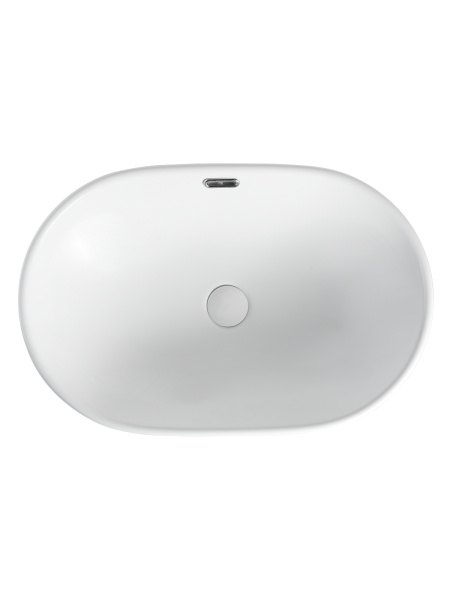 Раковина встраиваемая сверху (60х41) Orange  B05-600W белый глянец