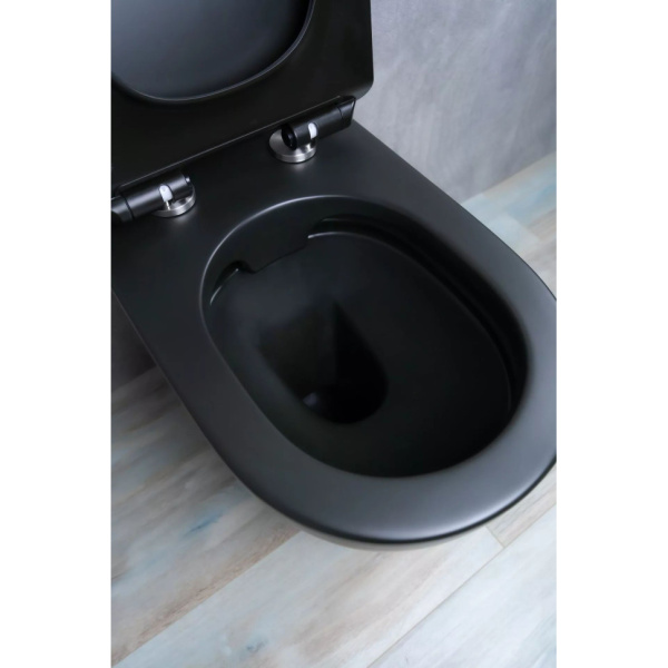 Приставной унитаз безободковый Gid TRS-269BM