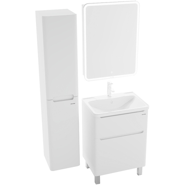 Тумба напольная Grossman АДЕЛЬ - 60 см 106007 белая на ножках