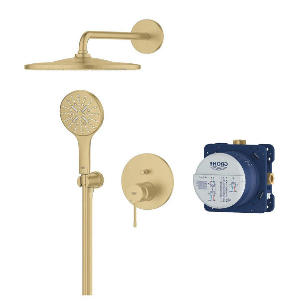Душевой комплект скрытого монтажа Grohe Essence New 25287 GN0 (25287GN0) холодный рассвет матовый