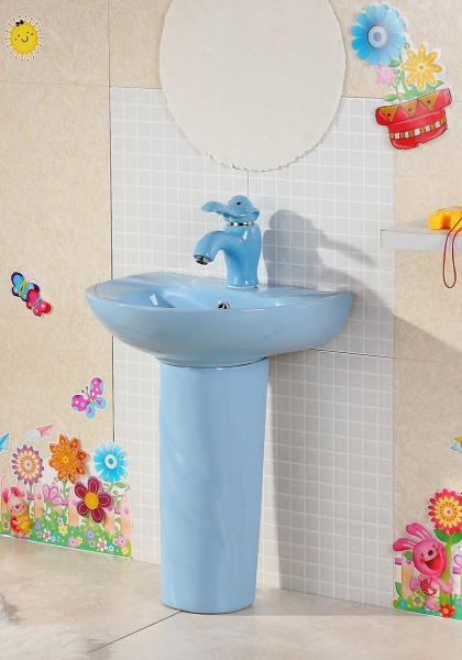 Раковина с пъедесталом (43х36) Gid Nb192-BU