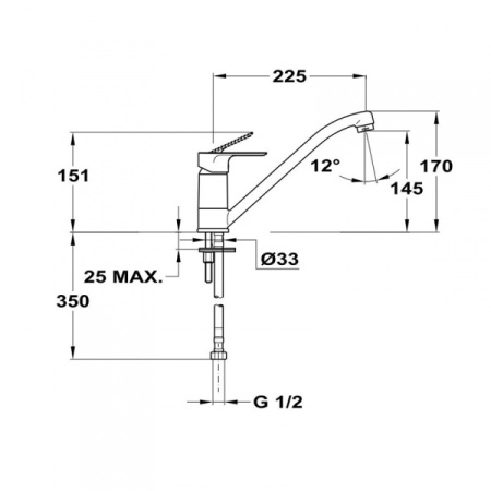 Смеситель для мойки Mofem Trend-Art 2 152-1663-02/1463-02