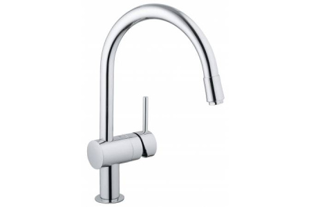 Смеситель однорычажный для мойки, DN 15, Grohe Minta 32918 00E (3291800E) хром