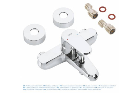 Смеситель однорычажный для ванны Grohe Eurodisc Cosmopolitan 33395 002 (33395002) хром