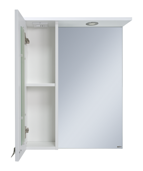 Зеркало-шкаф (50х72) Misty Урал 50 левый Э-Ура-04050-021Л