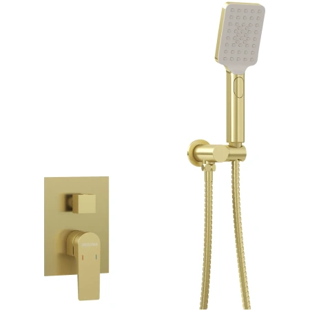 Душевая система скрытого монтажа Grossman Classic 501.K35.04.320 золото сатин