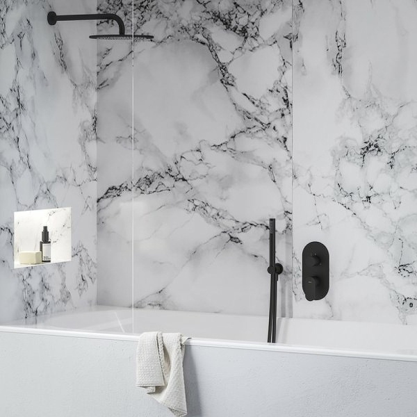 Смеситель для душа Ravak Eleganta EL 068.20BLM.O3 X070297 черный 