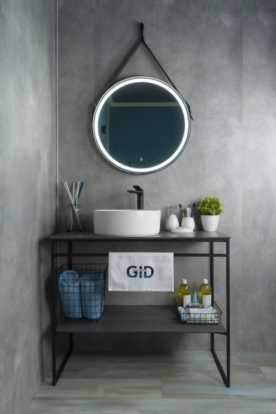 Раковина накладная (40х40) Gid N9425