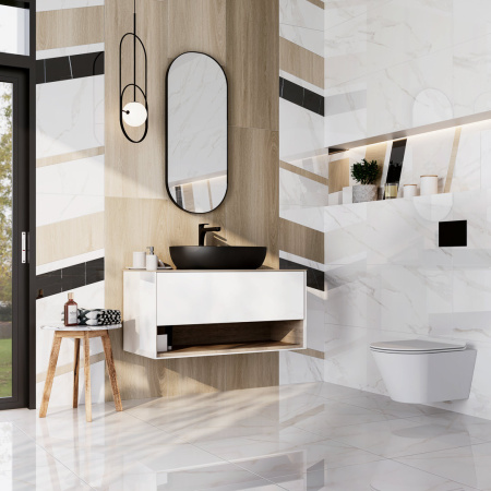 Унитаз подвесной безободковый Kerama Marazzi Plaza Modern PLMR.wc.02 (без сиденья)