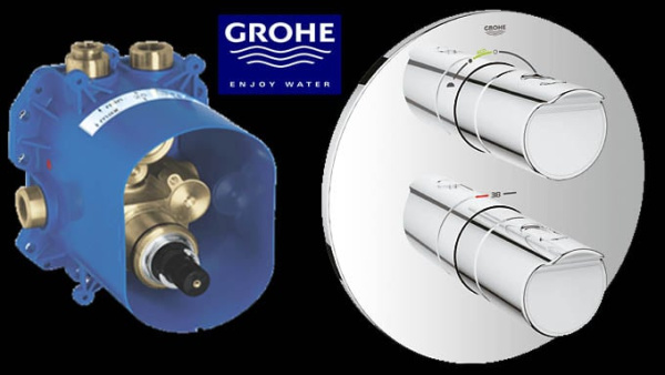 Душевая система для скрытого монтажа Grohe Grohtherm 2000 NEW 34283 001 (34283001) Душевая система для скрытого монтажа Grohe Grohtherm 2000 NEW 34283 001 (34283001)