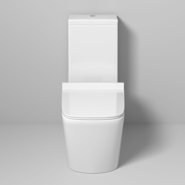 Унитаз напольный безободковый Grossman Falcon GR-4400S с сиденьем микролифт