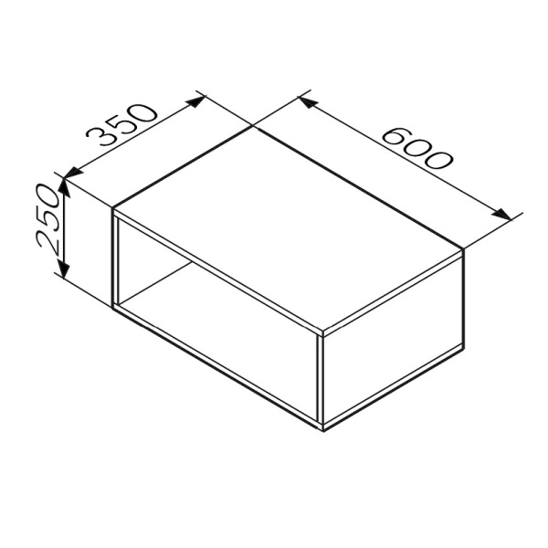 Ниша для пенала AM.PM Func 60 M8FOH0601OF
