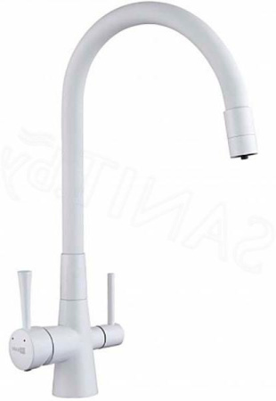 Смеситель для кухни Lemark Comfort с подключением к фильтру с питьевой водой (LM3075W)