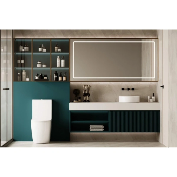 Унитаз ABBER Bequem AC1110T компакт белый, безободковый торнадо