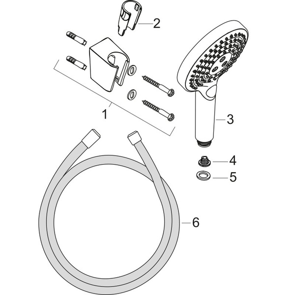 Душевой набор Hansgrohe Raindance Select S 120 3jet PowderRain 27669000 хром 