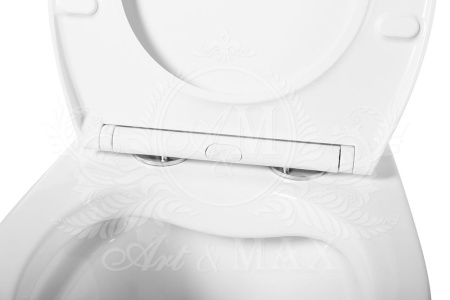 Сидение для подвесного унитаза с микролифтом Art&Max ELEGANT AM9316SC