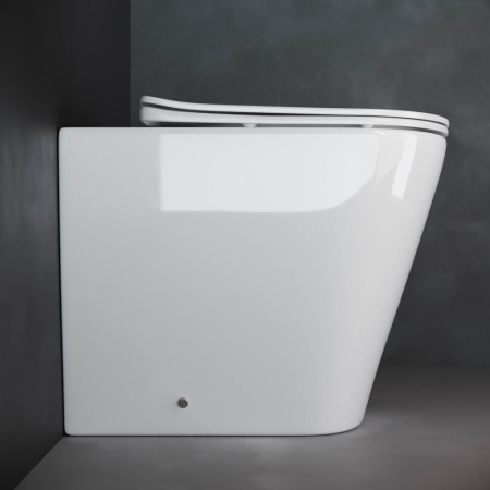 Напольный приставной унитаз Ceramica Nova Highlight Rimless CN1812