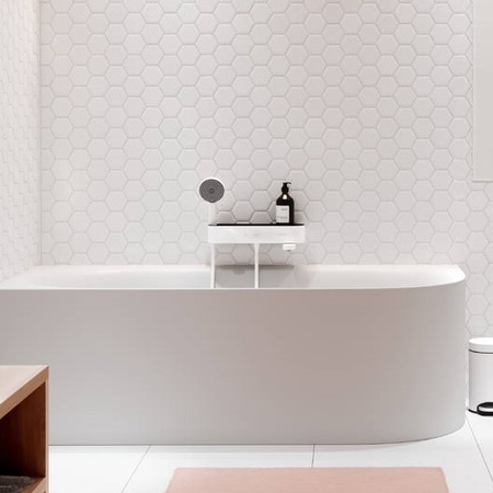 Термостат для ванны Hansgrohe ShowerTablet Select 24340700, белый матовый