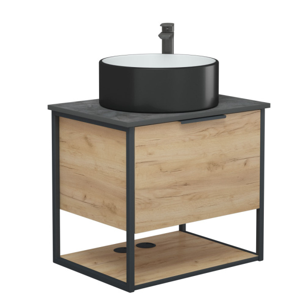 Тумба под раковину Corozo Фрейм 60 V Z1 SD-00000996