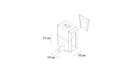 Дозатор жидкого мыла FIXSEN Hotel настенный 0,5 л FX-31012