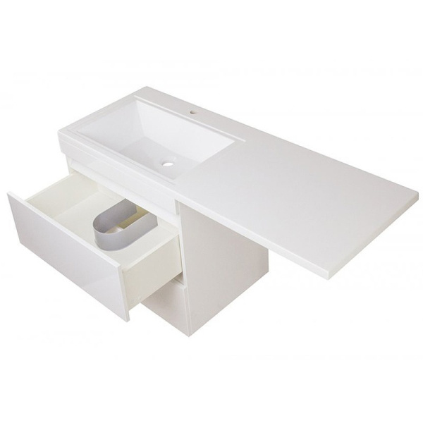 Тумба под стиральную машину напольная Style Line Даллас СС-00000651 белый